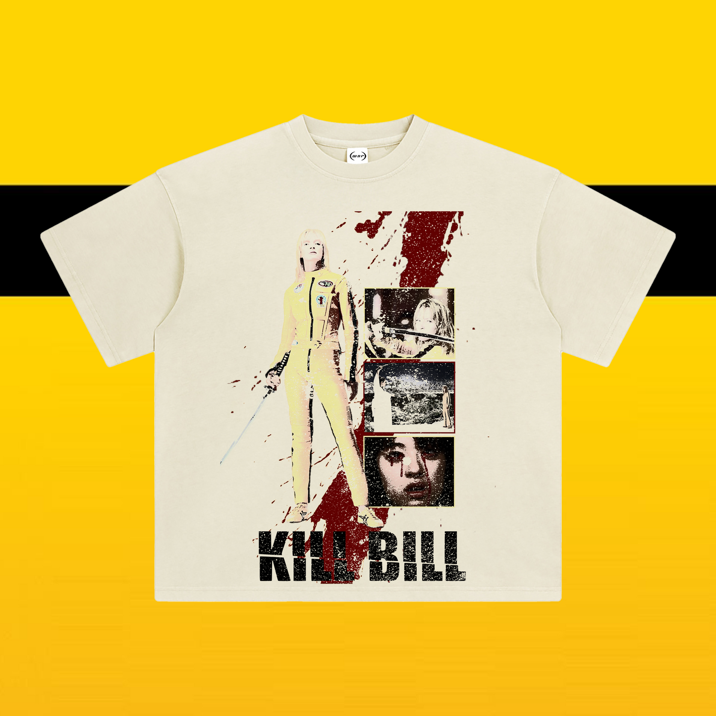 Kill Bill Movie Tee White